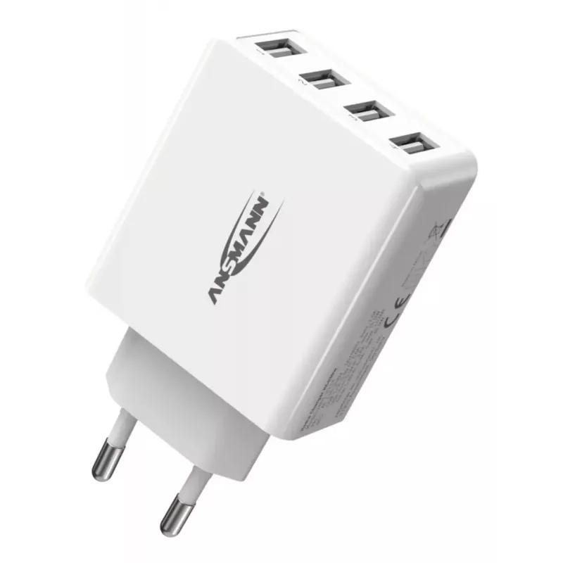 Oplader Ansmann HC430 Universal wit AC voor binnen
