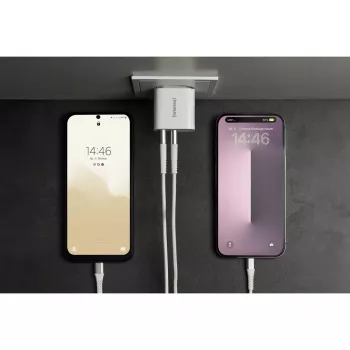 Oplader voor binnen Intenso POWER ADAPTER 2XUSB-A/7802412 Universal wit AC