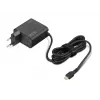 Lenovo GX21L58555 65 W USB-C-voedingsadapter, EU-stekker, 20 V, 1,7 m kabel, zwart