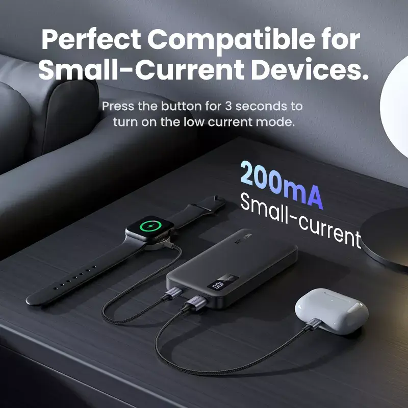 Ugreen 25742 powerbank lithium-ion (Li-Ion) 10000 mAh zwart