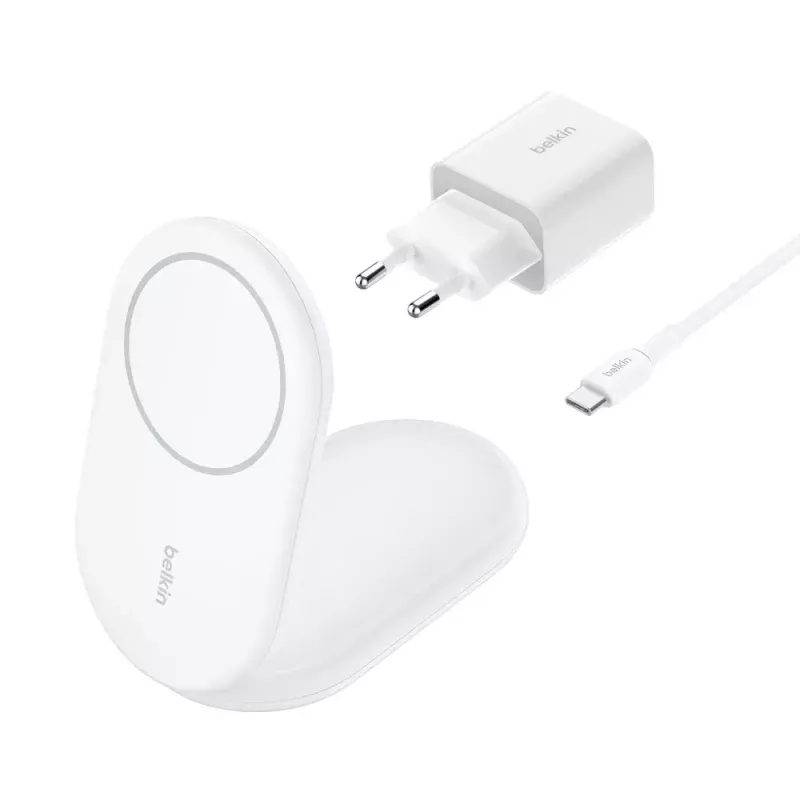 Draadloze oplader Belkin BoostCharge WIB007VFWH USB snelladen indoor