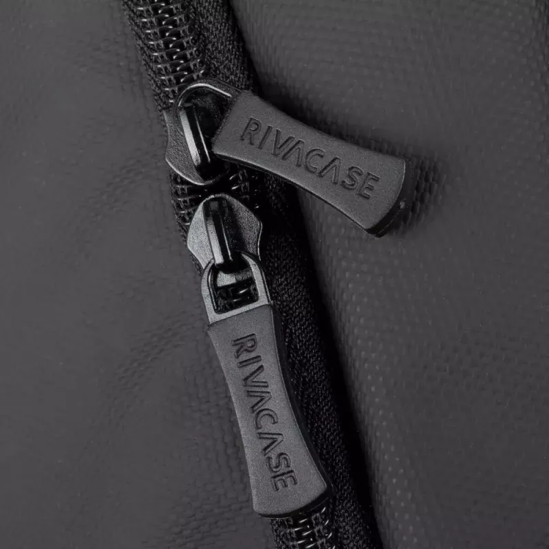 Vrijetijdsrugzak Rivacase Tegel zwart polyester urban style