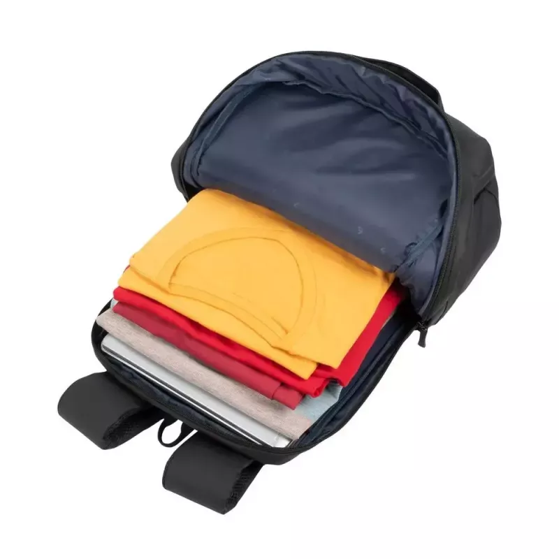 Vrijetijdsrugzak Rivacase Tegel zwart polyester urban style