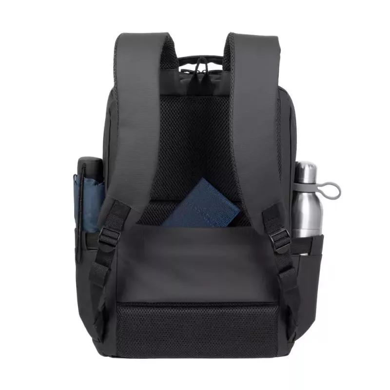 Vrijetijdsrugzak Rivacase Tegel zwart polyester urban style