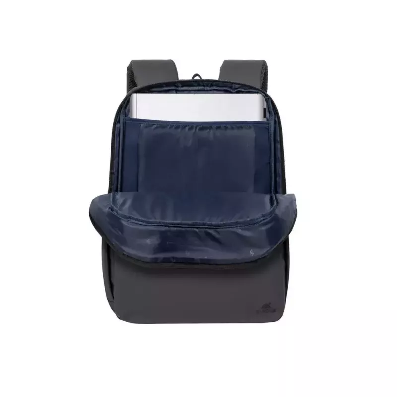 Vrijetijdsrugzak Rivacase Tegel zwart polyester urban style