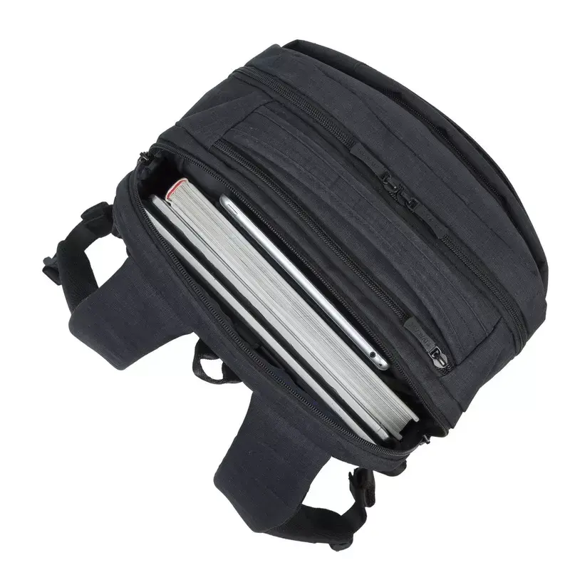 Rugzak Rivacase 8365 voor 17,3 inch laptops, polyester, zwart, 850 g