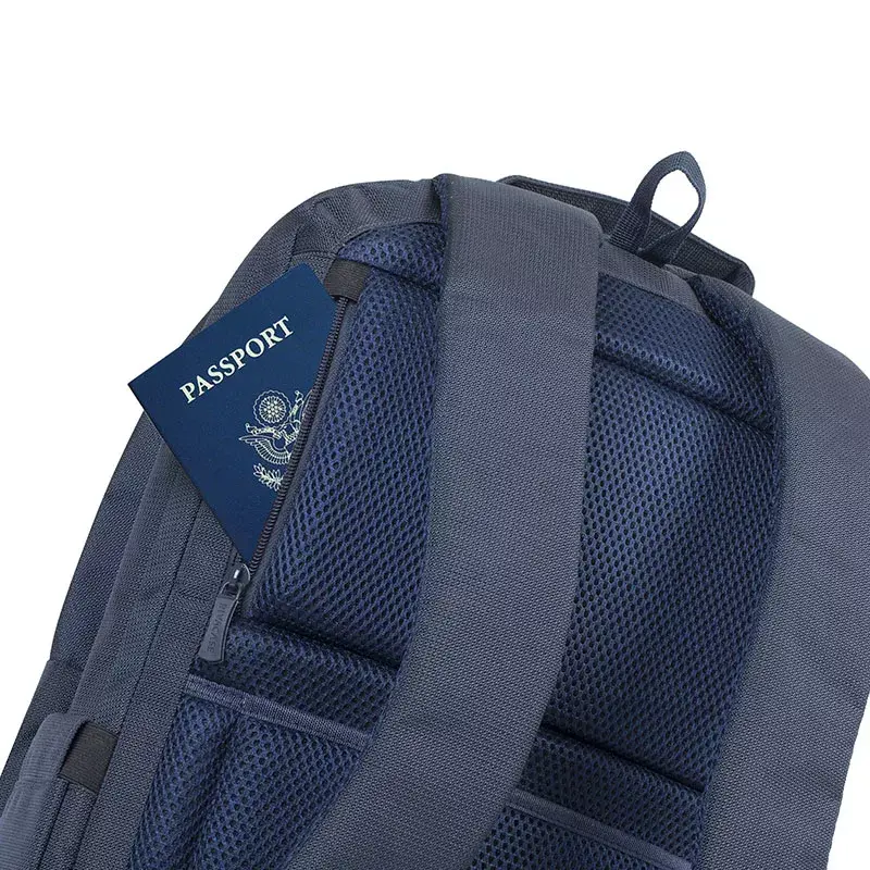 Rivacase 8460 Tegel laptoprugzak 43,9 cm (17,3 inch), Eco, donkerblauw