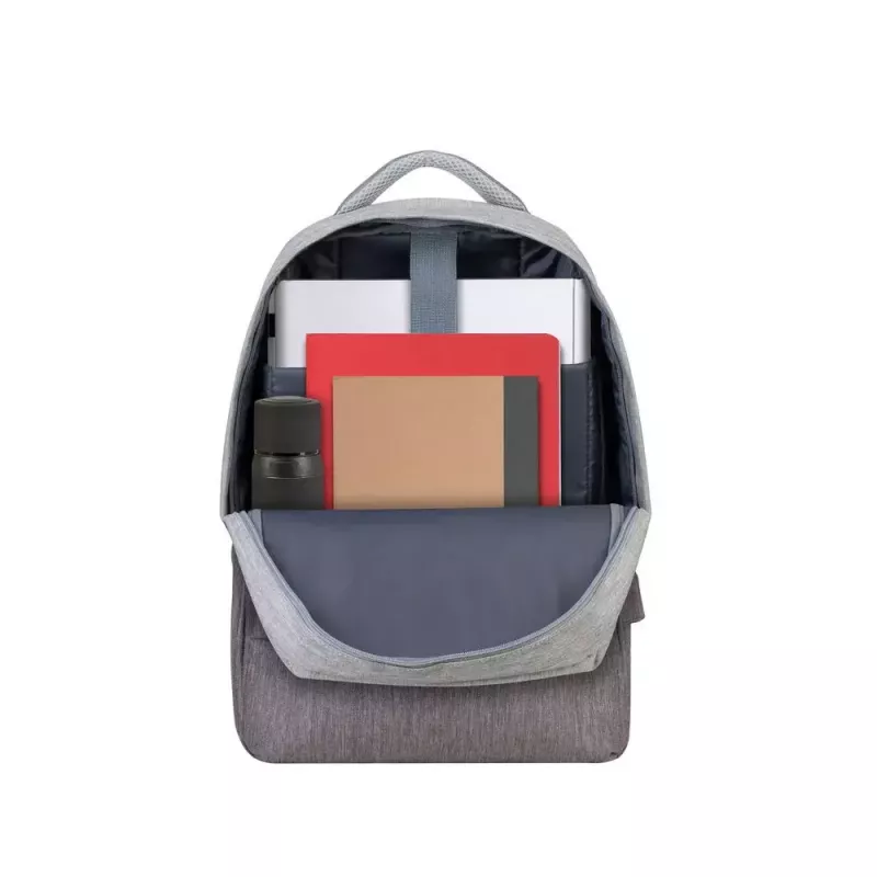 Rivacase 7562 Prater diefstalbestendige laptoprugzak 15,6 inch (39,6 cm), grijs/mocha