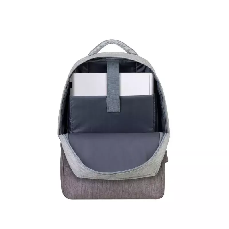 Rivacase 7562 Prater diefstalbestendige laptoprugzak 15,6 inch (39,6 cm), grijs/mocha