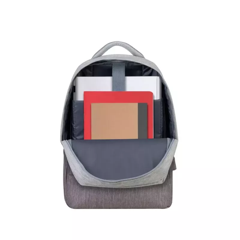 Rivacase 7562 Prater diefstalbestendige laptoprugzak 15,6 inch (39,6 cm), grijs/mocha
