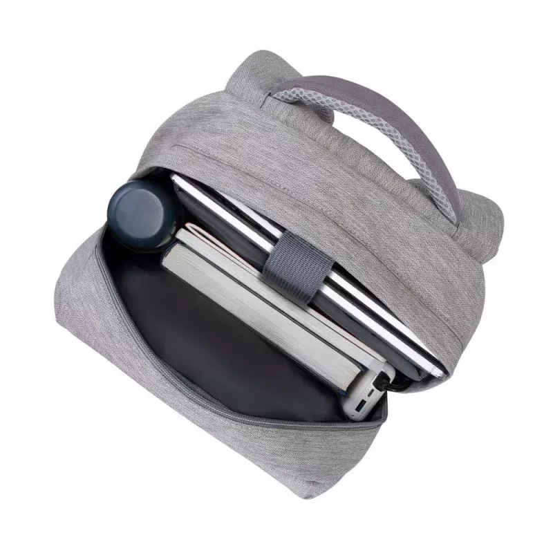 Rivacase 7562 Prater diefstalbestendige laptoprugzak 15,6 inch (39,6 cm), grijs/mocha