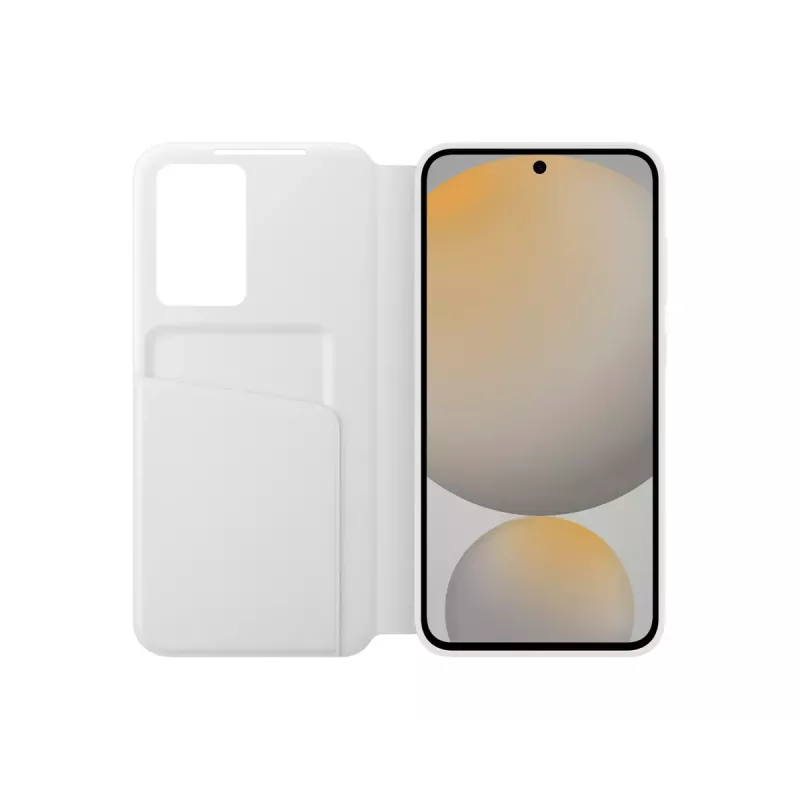 Samsung EF-ZS721CWEGWW Smart View Wallet hoesje voor Galaxy S24 FE, wit