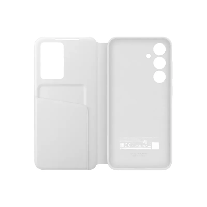 Samsung EF-ZS721CWEGWW Smart View Wallet hoesje voor Galaxy S24 FE, wit