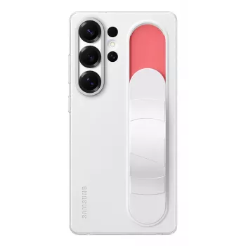 Hoesje Samsung Galaxy S25 Ultra Monochromatic White met standaard