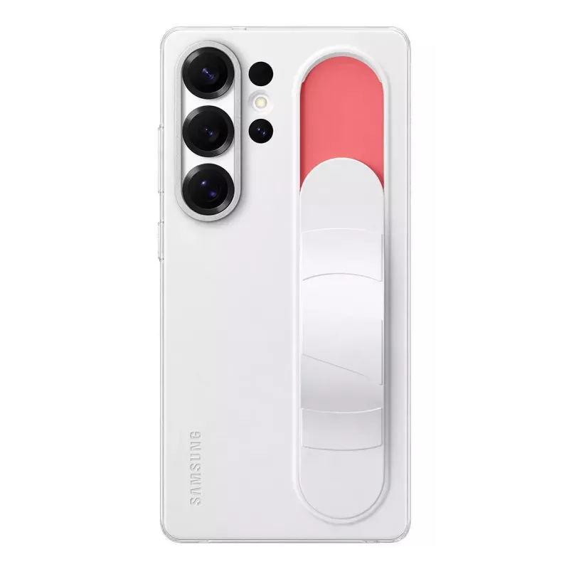 Hoesje Samsung Galaxy S25 Ultra Monochromatic White met standaard