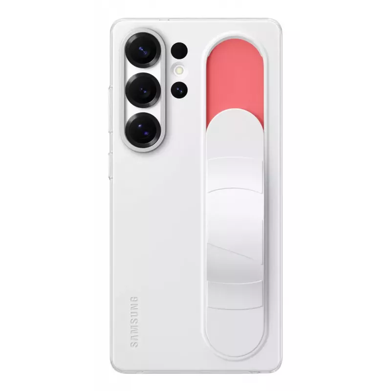 Hoesje Samsung Galaxy S25 Ultra Monochromatic White met standaard