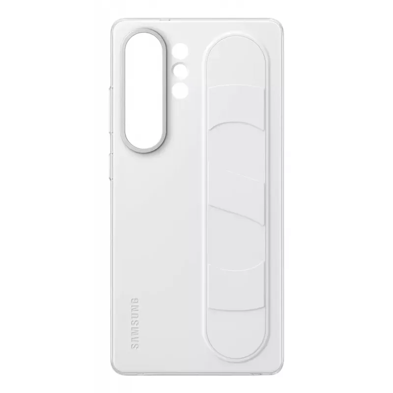 Hoesje Samsung Galaxy S25 Ultra Monochromatic White met standaard