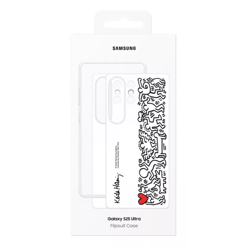 Samsung EF-MS938CWEGWW Flipsuit Case voor Galaxy S25 Ultra, TPU, wit