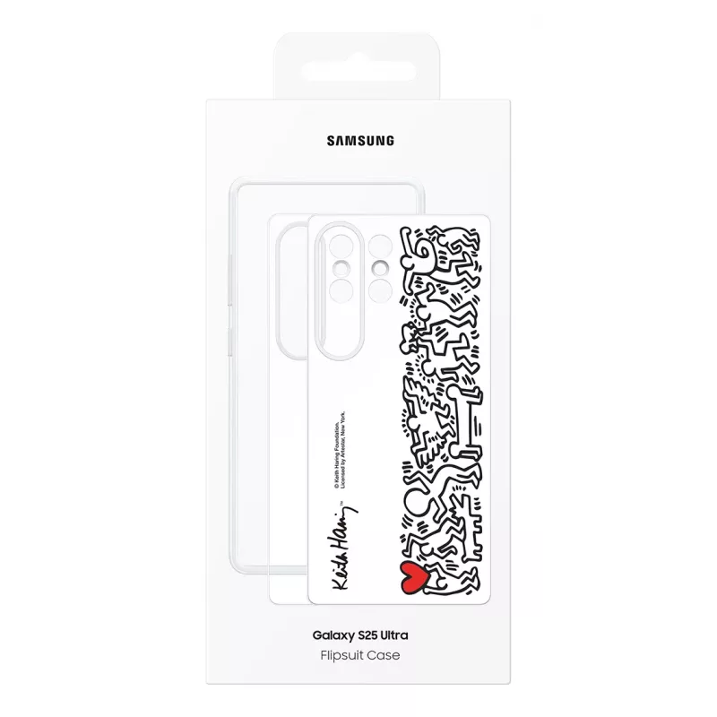 Samsung EF-MS938CWEGWW Flipsuit Case voor Galaxy S25 Ultra, TPU, wit