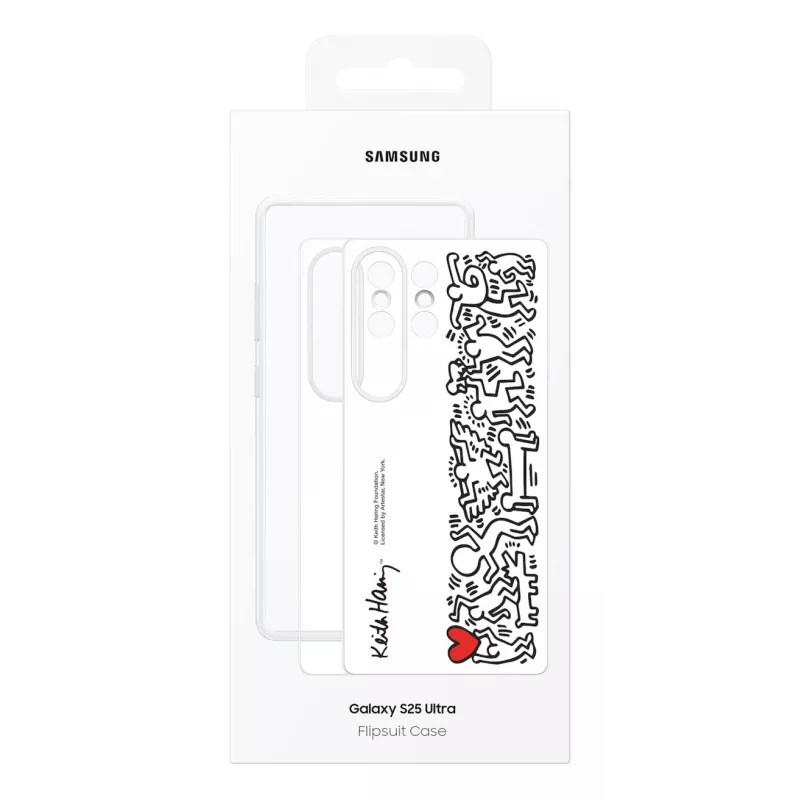 Samsung EF-MS938CWEGWW Flipsuit Case voor Galaxy S25 Ultra, TPU, wit