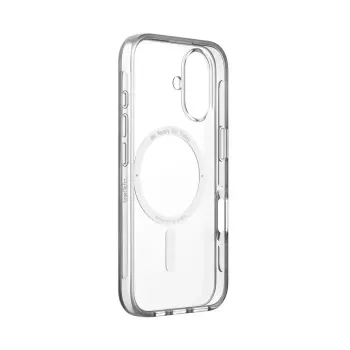 Belkin MSA025HQCL SheerForce magnetisch hoesje voor iPhone 16, transparant
