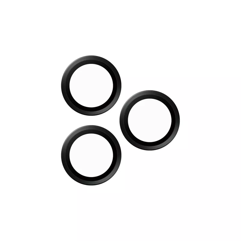 PanzerGlass ® Hoops® camera-lensbescherming zwart iPhone 16 Pro | 16 Pro Max