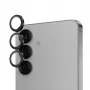 PanzerGlass ® Hoops® camera-lensbescherming zwart Samsung Galaxy S25