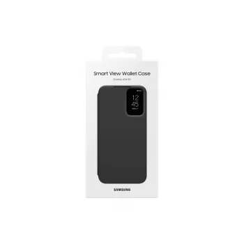 Samsung EF-ZA346CBEGWW Smart View Wallet Case flipcover voor Galaxy A34 5G, zwart
