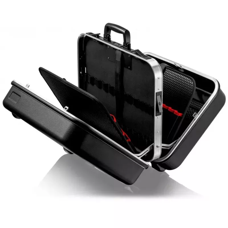Gereedschapskoffer Knipex BIG Twin Toolbox aluminium zwart