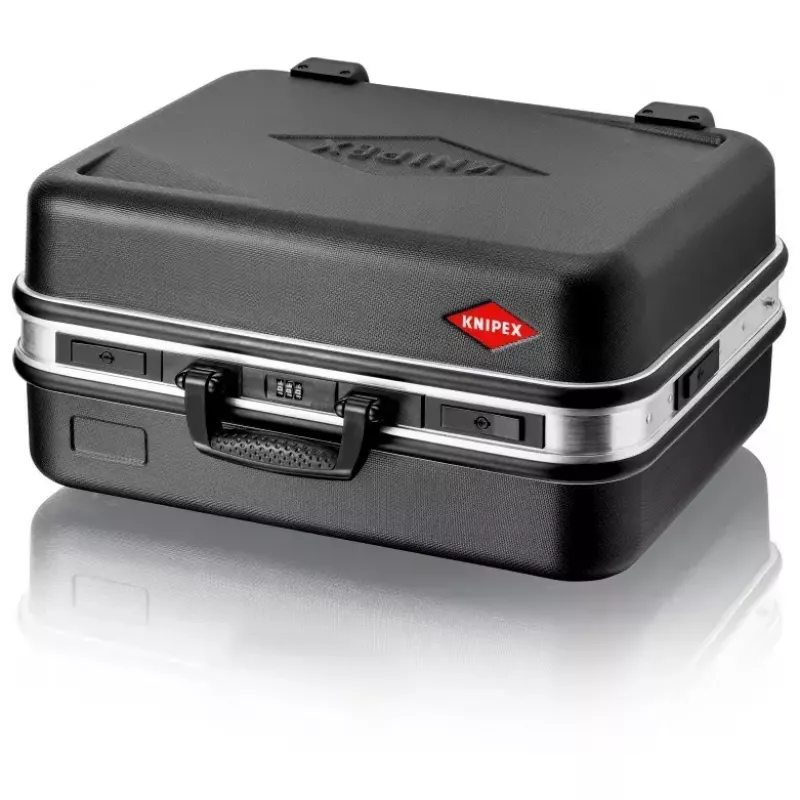 Gereedschapskoffer Knipex BIG Twin Toolbox aluminium zwart