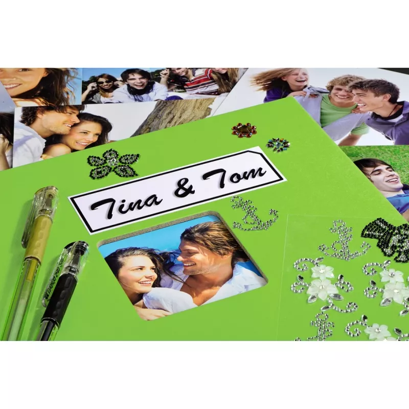 Hama Fine Art fotoalbum groen 300 blad 10 x 15 cm