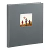 Hama Fine Art fotoalbum grijs 50 blad 10 x 15 cm