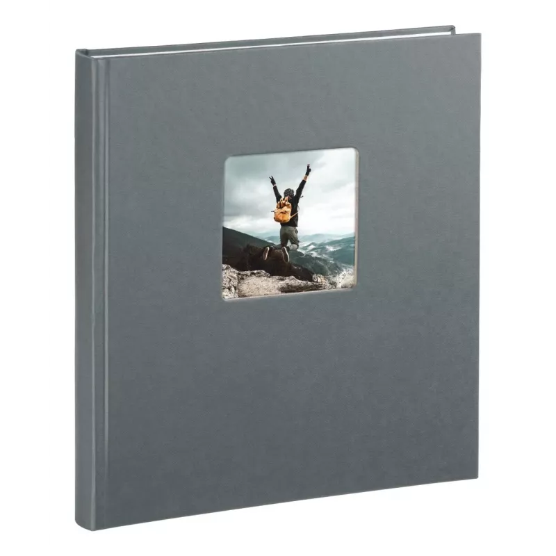 Hama Fine Art fotoalbum grijs 50 blad 10 x 15 cm