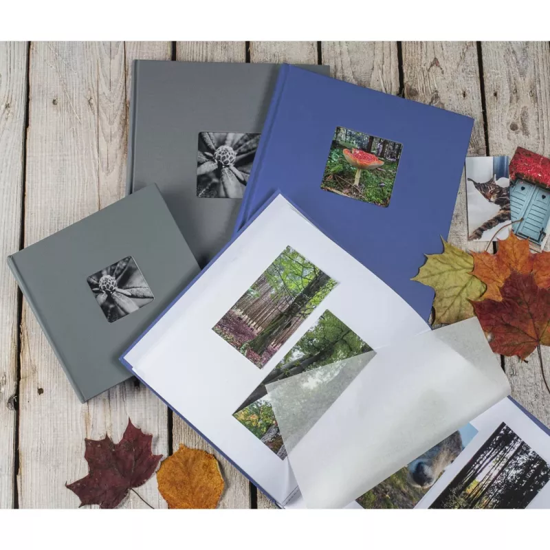 Hama Fine Art fotoalbum grijs 50 blad 10 x 15 cm