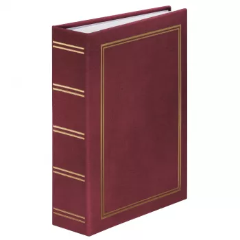 Hama London fotoalbum rood 100 blad 9 x 13 harde kaft