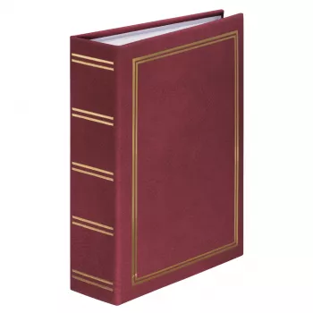 Hama London fotoalbum rood 100 bladen 13 x 18 harde kaft