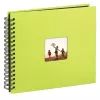 Hama fotoalbum groen 50 pagina's 10 x 15 spiraalbinding