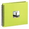 Hama fotoalbum groen 50 pagina's 10 x 15 spiraalbinding