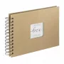 Hama Craft fotoalbum bruin 40 blad 10 x 15 spiraalbinding