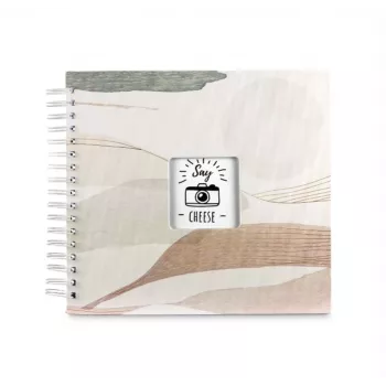 Hama Watercolor fotoalbum bruin 50 blad spiraalbinding