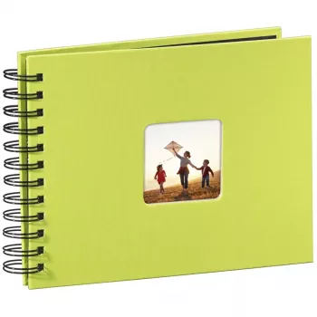 Hama fotoalbum groen 50 pagina's 10 x 15 spiraalbinding