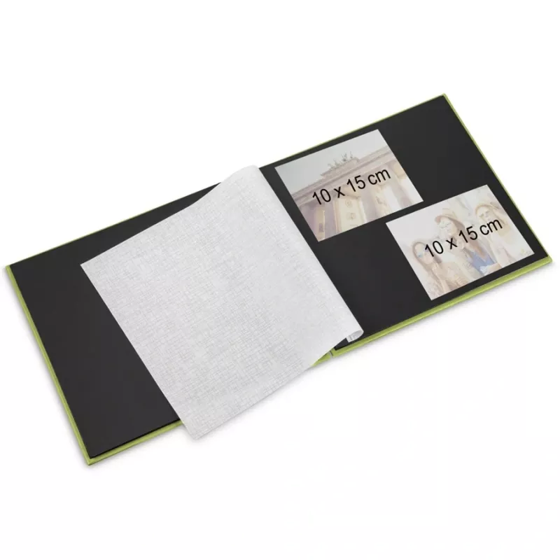 Hama fotoalbum groen 100 blad 10 x 15 spiraalbinding