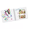 Fotoalbum Hama 00007293 wit spiraalbinding 280x240 mm