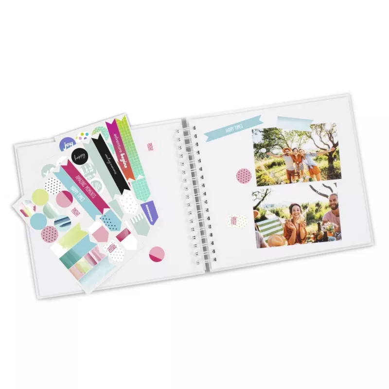Fotoalbum Hama 00007293 wit spiraalbinding 280x240 mm