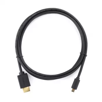Ugreen 30104 HDMI-kabel 3 m HDMI Type D (micro) HDMI Type A (standaard) zwart