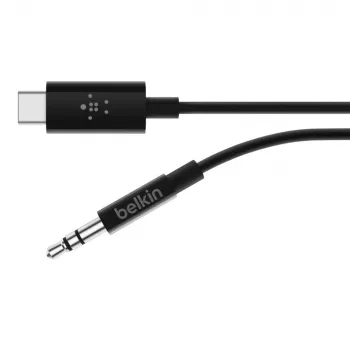 Audiokabel Belkin RockStar 3,5 mm met USB-C-stekker