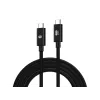 Conceptronic ETTA04B20 USB 4.0 Gen 3 C-C PD 3.1 240W kabel 2M, 48V 5A, 40Gbps, E-Mark