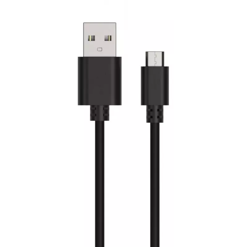USB-kabel Ansmann 1700-0129 1 m USB A naar Micro-USB B zwart