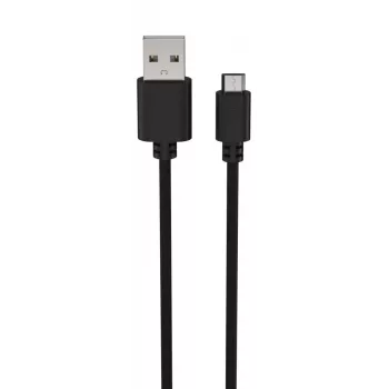 USB-kabel Ansmann 1700-0129 1 m USB A naar Micro-USB B zwart