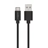 USB-kabel Ansmann 1700-0130 1 m USB-A USB-C zwart